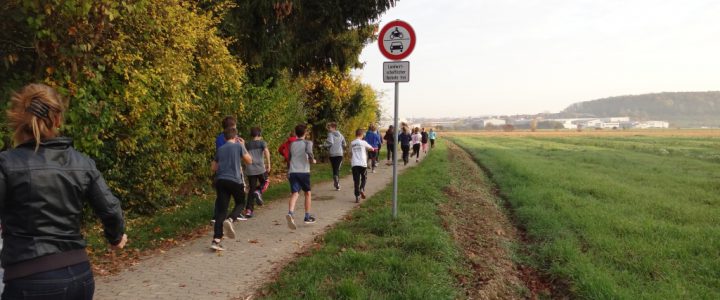 WOW-Day-Aktion: Sponsorenlauf